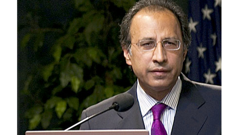 Finance Minister Abdul Hafeez Sheikh