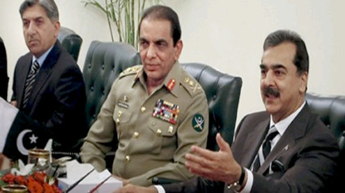 Kayani Pasha meet PM