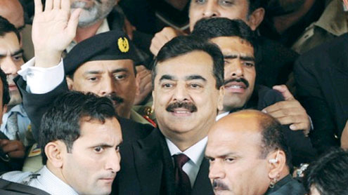 Prime Minister Yousuf Raza Gilani