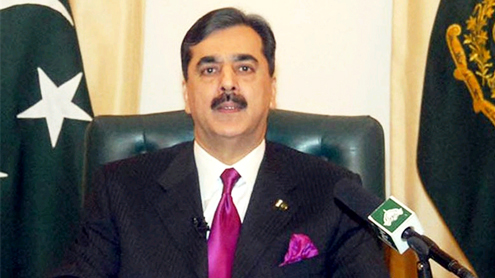 Prime Minister Yousaf Raza Gilani
