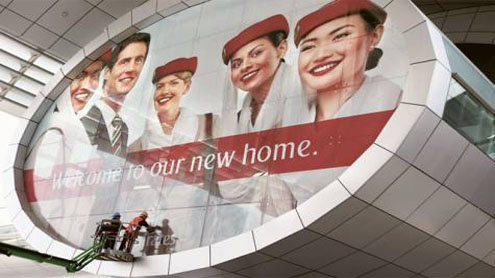 Emirates unveils new theme