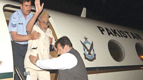 Dr Chishti never thought he would return home!