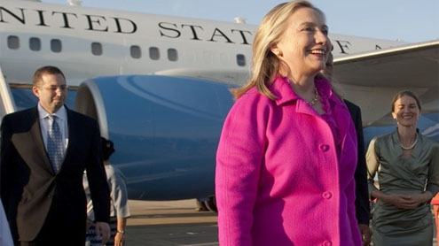 Clinton raps Pakistan for sentencing Dr Afridi