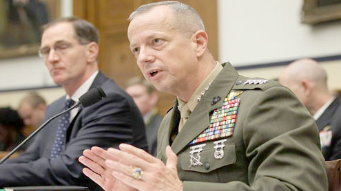 US Gen. Allen to leave Afghanistan post
