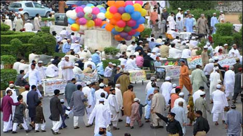 Eid celebrated with religious fervour