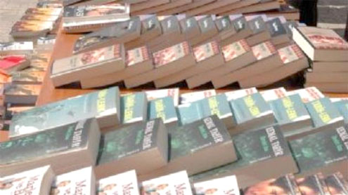 Pirated textbooks, stickers seized in Lahore