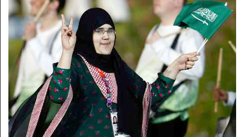 Saudi woman wins first Olympic battle – to compete covered up