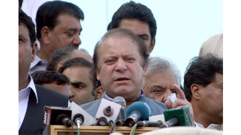 PML-N chief Nawaz Sharif