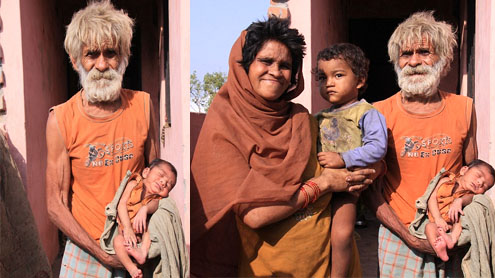 World’s oldest dad does it again at 96