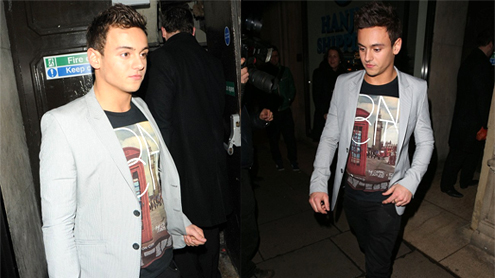 Tom Daley of Show Splash Parties at Mahiki Nightclub