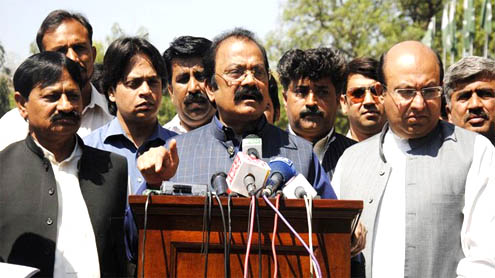 Selection of caretaker Punjab Chief Minister in progress