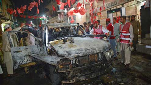 Pre-election blasts wreak havoc