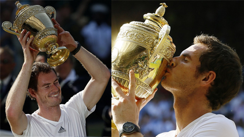 Andy Murray is the first British man to win Wimbledon