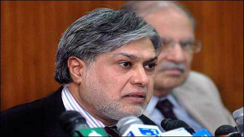 Finance Ministry Ishaq Dar