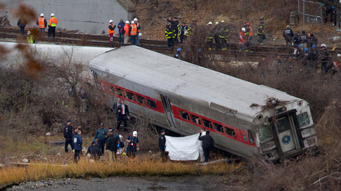 Train crash new york
