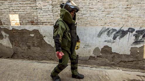 Pakistan's top bomb disposal unit