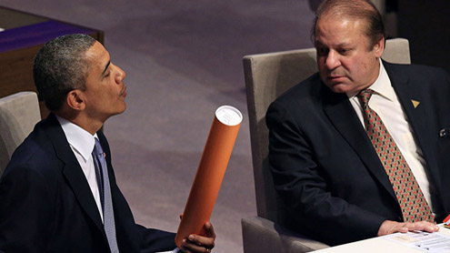 obama and Nawaz Sharif