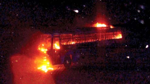 bus Crushes Dera Ghazi Khan