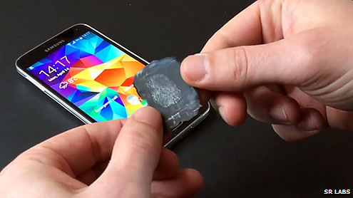Samsung Galaxy S5 Fingerprint