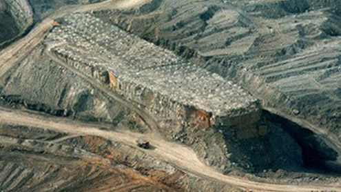 gypsum mine in Khewra