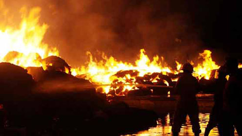 Karachi fire