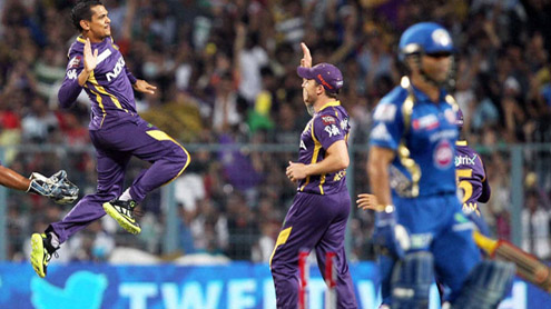 Mumbai Indians Beaten by KKR in first Match IPL 7