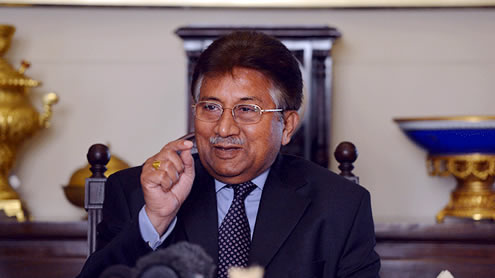 military ruler General retd Pervez Musharraf