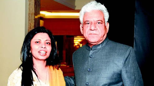 Om Puri Ex Wife