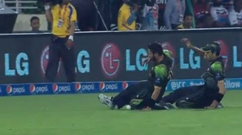 shaid afridi and umer gul