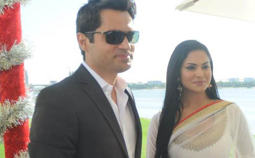 Veena Malik and Asad Basheer Khan