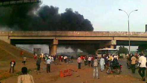 Bus station blast