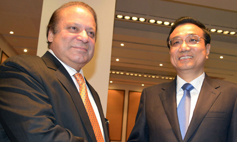 nawaz and Li Keqiang