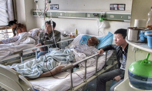 Chinese train station