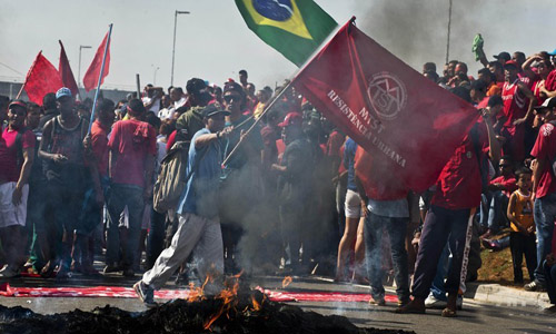 strikes hit Brazil