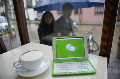 WeChat messaging