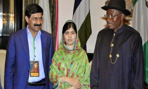 Malala and Nigeria President