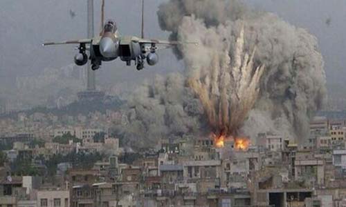 Israel intensified its bombardment
