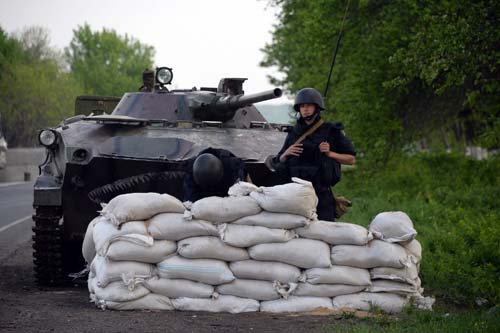 Ukrainian troops killed