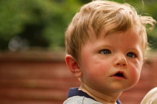 Disinterested facial expression