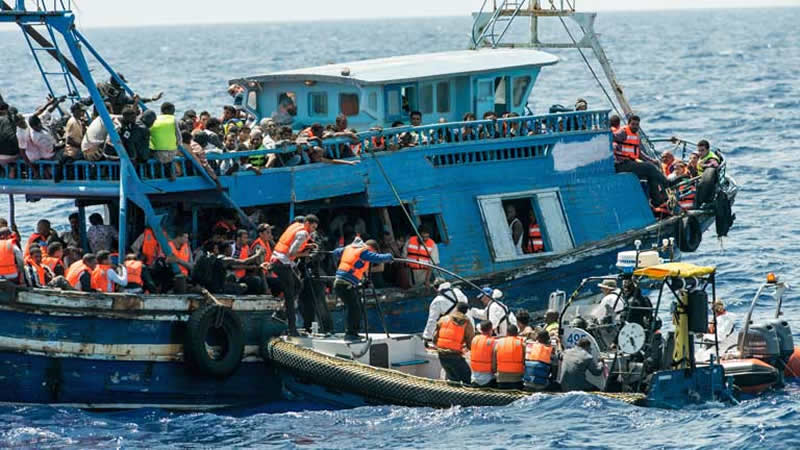 10 Dead After Boat Full Of Migrants