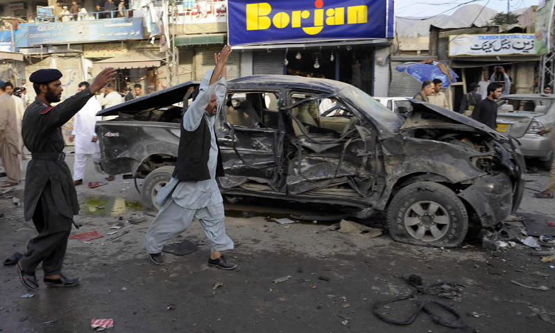 blast near Quetta polio centre