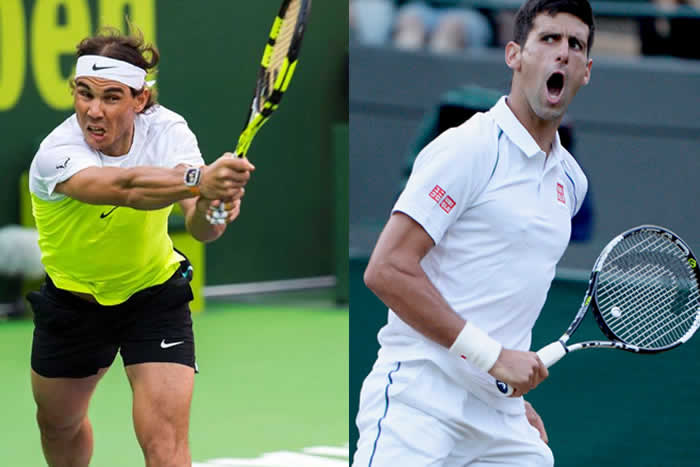 Nadal and Djokovic