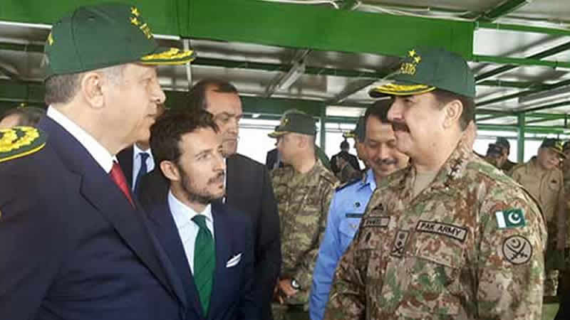 Raheel meets Turkish President