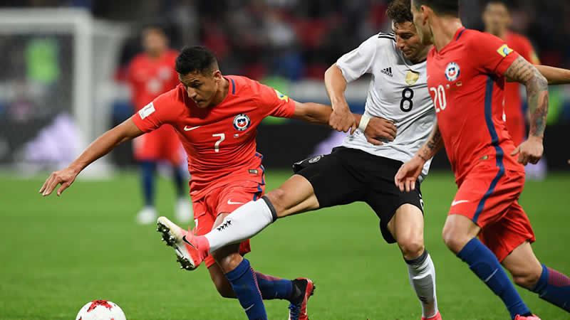 Football Sanchez makes history as Chile draw with Germany