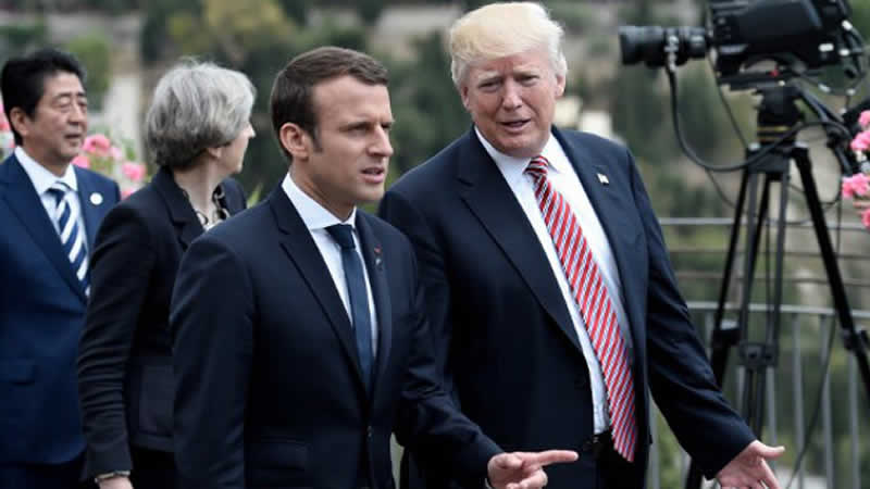 Trump accepts Macron invitation to Bastille Day parade