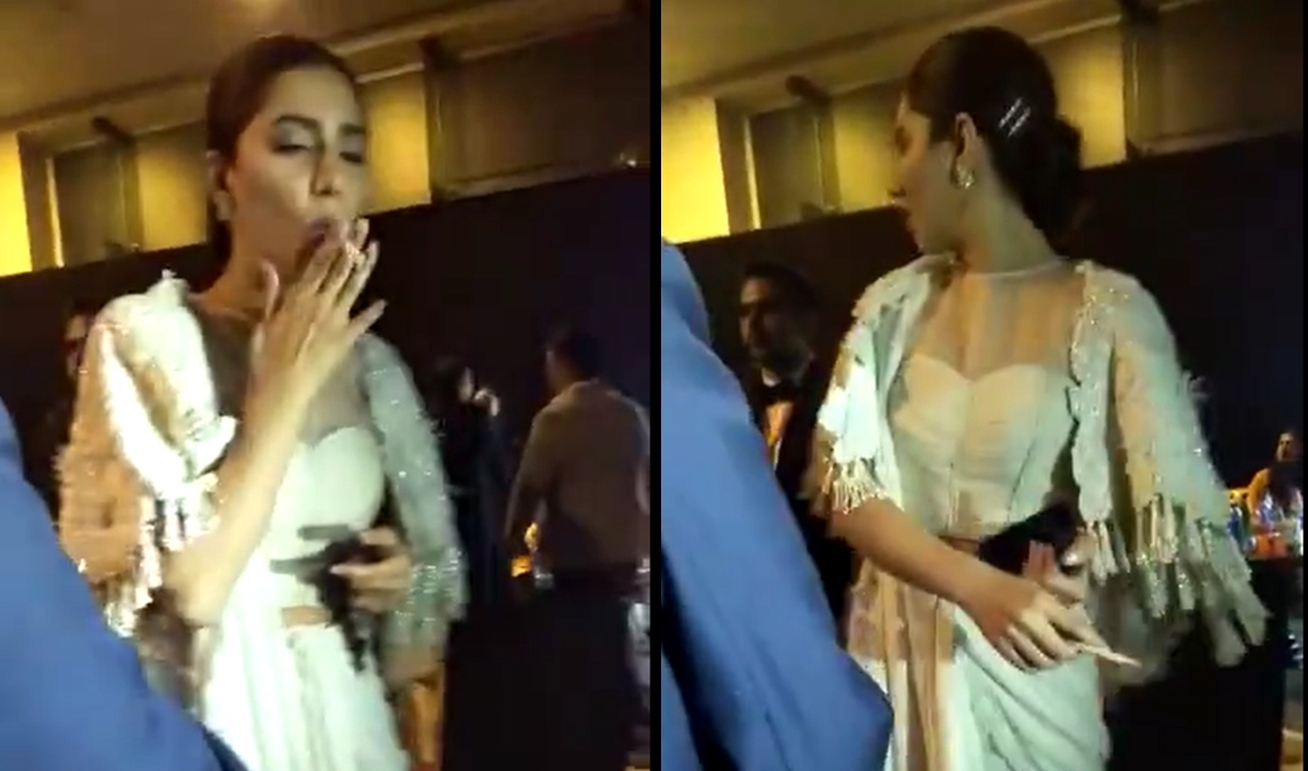 Mahira Khan ‘Caught’ Smoking, Again!