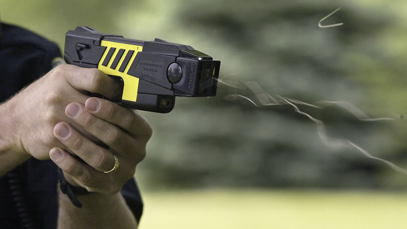 Punjab Police use stun Guns with Impunity against SOP Violators