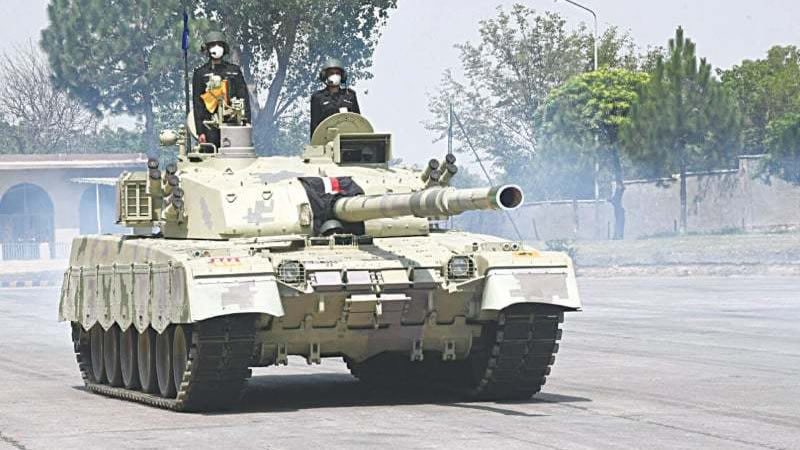 Al Khalid-I Tank Inducted in Armoured Corps Regiment