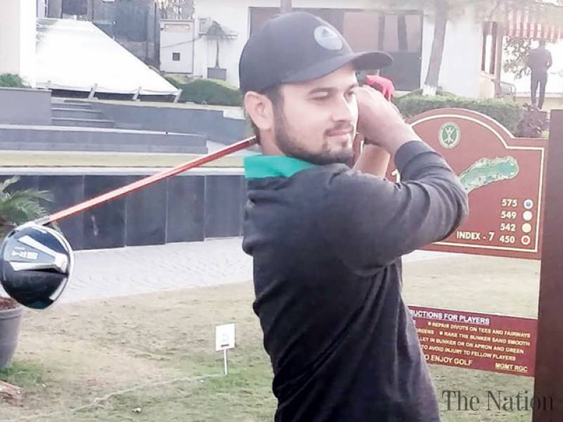 Ahmed Baig and Arif Ali in front at Pakistan Open Golf Championship