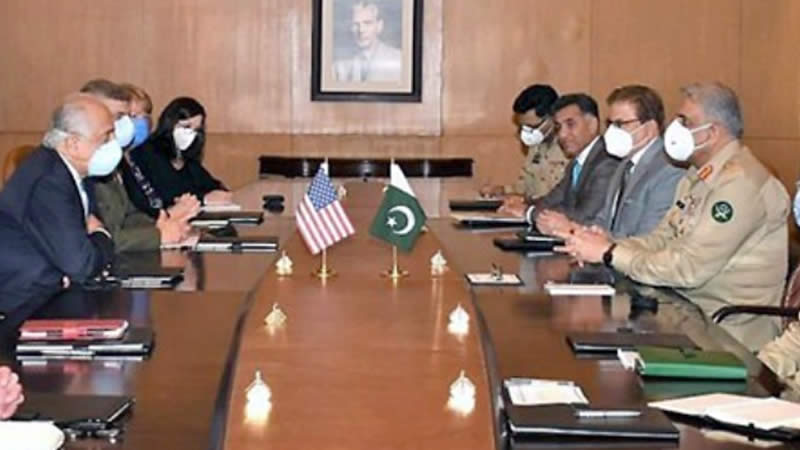 Khalilzad Meets COAS Amid Push for Afghan Truce